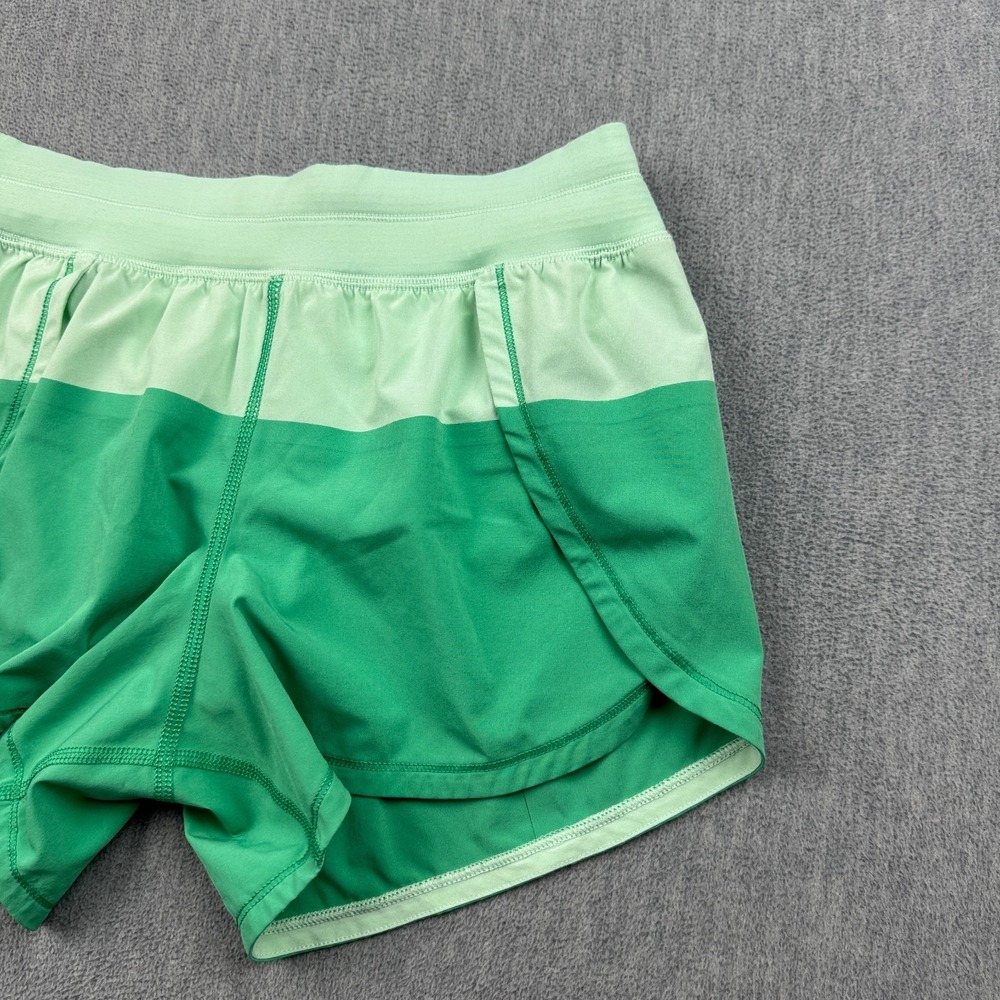 Lululemon Shorts Womens 4 Green Run: Breeze 3" Athletic Active Workout Training - Picture 2 of 13
